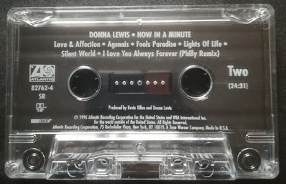 Donna Lewis : Now In A Minute (Cass, Album, SR,)
