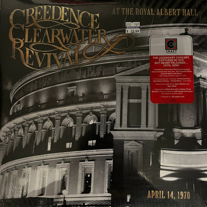 Creedence Clearwater Revival : At The Royal Albert Hall (April 14, 1970) (LP, Album, 180)