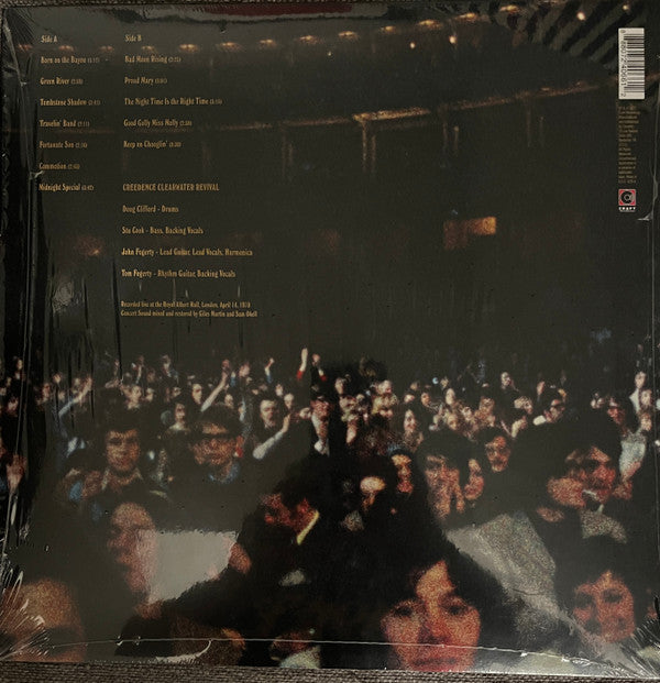 Creedence Clearwater Revival : At The Royal Albert Hall (April 14, 1970) (LP, Album, 180)