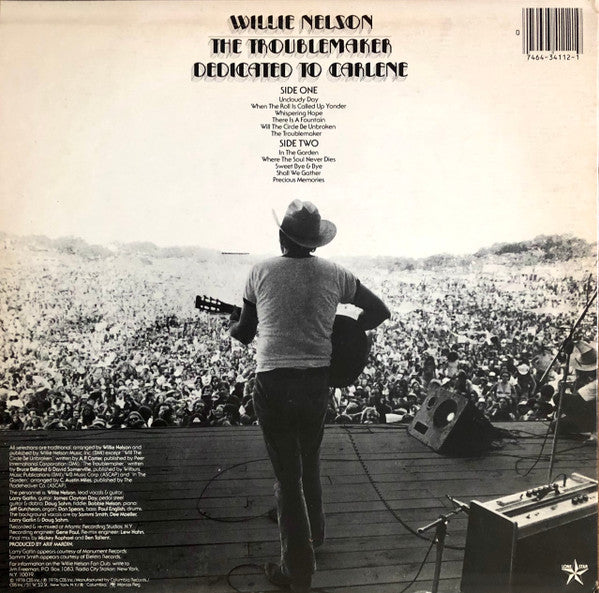 Willie Nelson : The Troublemaker (LP, Album, RE, Bar)
