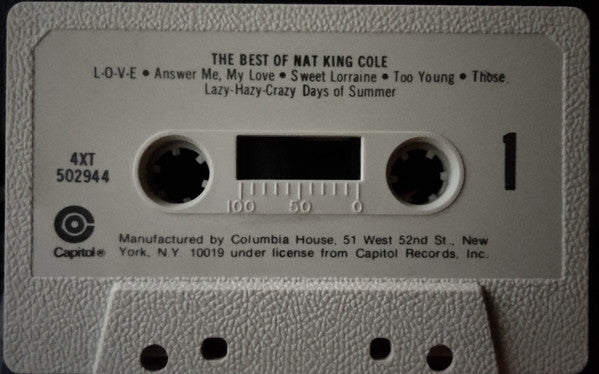 Nat King Cole : The Best Of Nat King Cole (Cass, Comp)