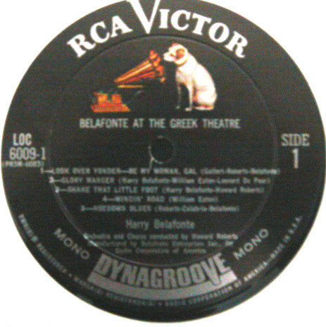 Harry Belafonte : Belafonte At The Greek Theatre (2xLP, Mono)