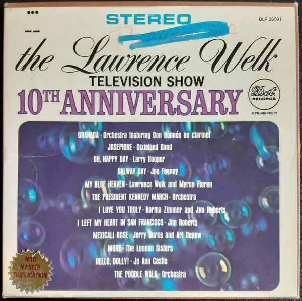 Lawrence Welk : The Lawrence Welk Television Show 10th Anniversary (Reel, 4tr Stereo, 7" Reel)