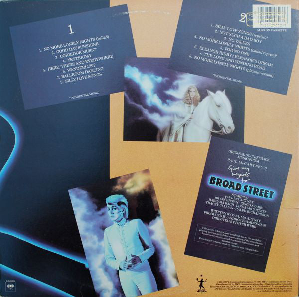 Paul McCartney : Give My Regards To Broad Street (LP, Album, Car)