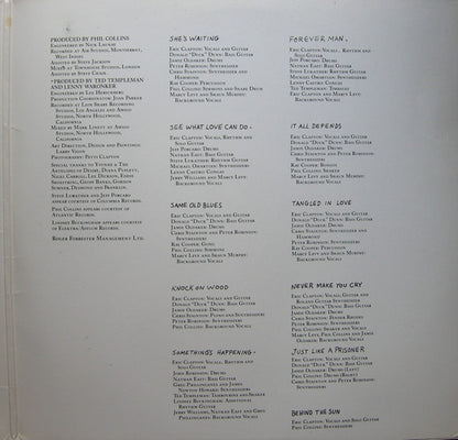 Eric Clapton : Behind The Sun (LP, Album, Spe)