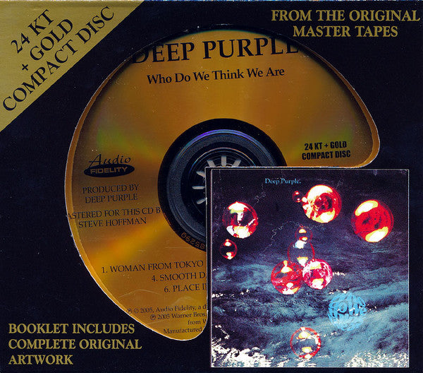 Deep Purple : Who Do We Think We Are (HDCD, Album, RE, RM, Gol)