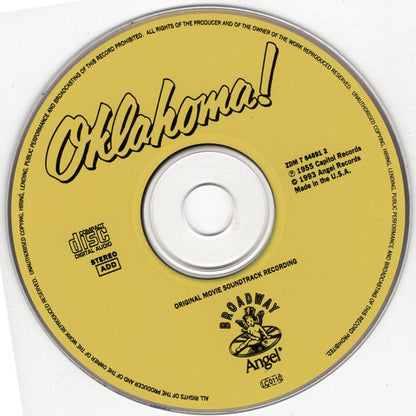 Rodgers And Hammerstein* : Oklahoma! (CD, Album, RE)