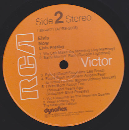 Elvis Presley : Elvis Now (LP, Album, Roc)