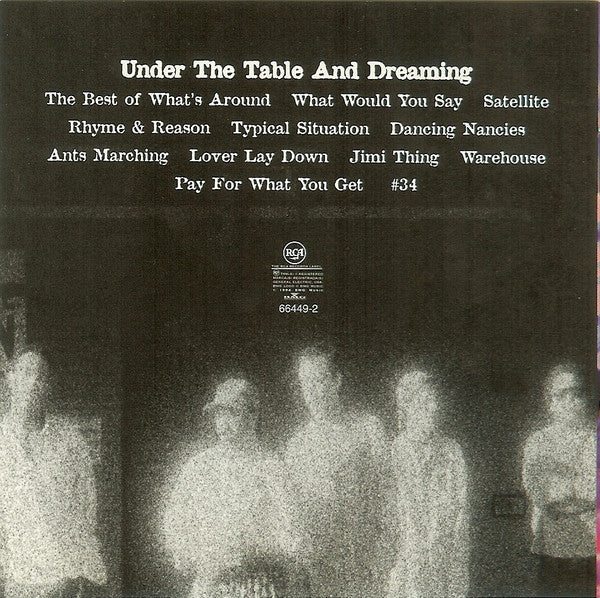 Dave Matthews Band : Under The Table And Dreaming (CD, Album, Club, RE)