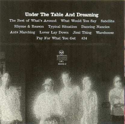 Dave Matthews Band : Under The Table And Dreaming (CD, Album, Club, RE)
