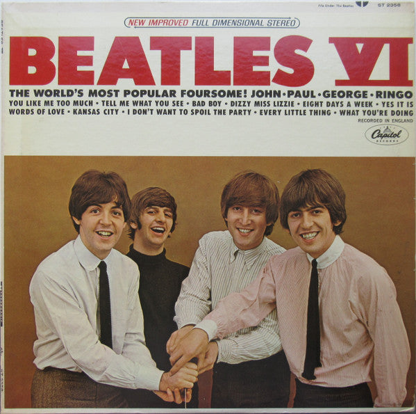 The Beatles : Beatles VI (LP, Album, RE, Gre)