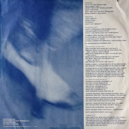 Robben Ford : Talk To Your Daughter (LP, Album)