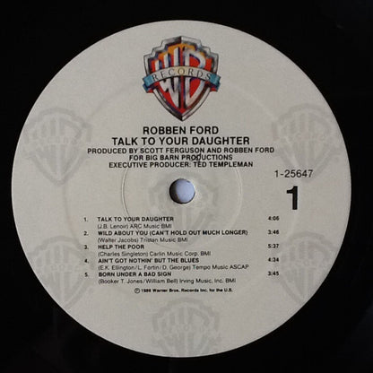 Robben Ford : Talk To Your Daughter (LP, Album)