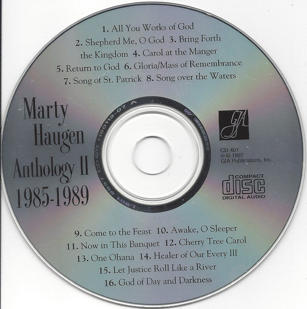 Marty Haugen : Anthology II (1985-1989) (CD, Album, Comp)