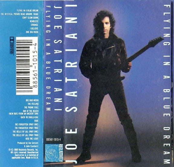 Joe Satriani : Flying In A Blue Dream (Cass, Album)