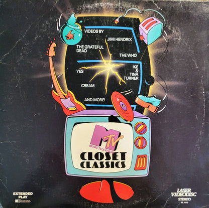 Various : MTV Closet Classics (Laserdisc, 12", S/Sided, NTSC)