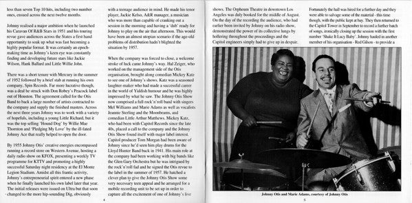 The Johnny Otis Show : The Greatest Johnny Otis Show (CD, Comp, Sou)