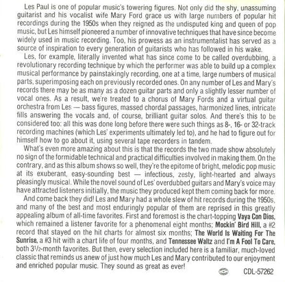 Les Paul & Mary Ford : All-Time Greatest Hits (CD, Comp, RE)
