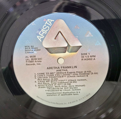 Aretha Franklin : Aretha (LP, Album, Club)