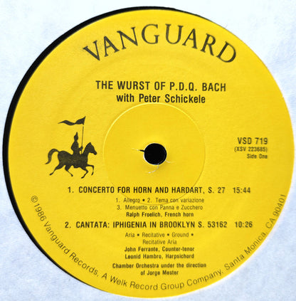 Peter Schickele : The Wurst Of P.D.Q. Bach (2xLP, Album, Comp)