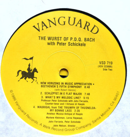 Peter Schickele : The Wurst Of P.D.Q. Bach (2xLP, Album, Comp)