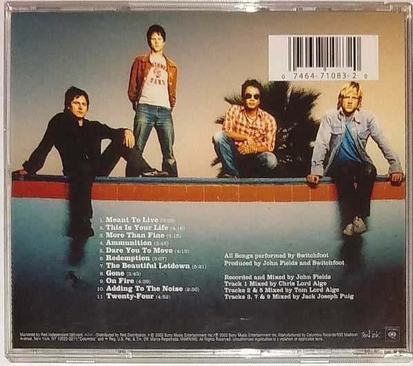 Switchfoot : The Beautiful Letdown (CD, Album)
