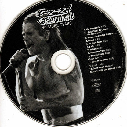 Ozzy Osbourne : No More Tears (CD, Album, RE, RM, Spr)