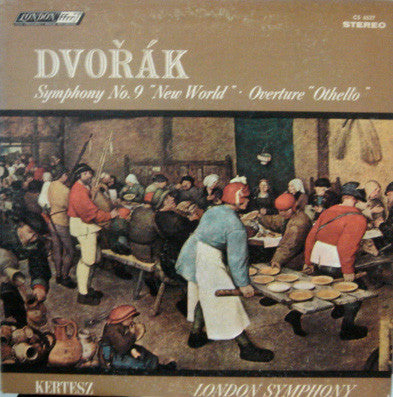 Dvořák*, Kertesz*, London Symphony* : Symphony No.9 "New World" Op.95 / Overture "Othello" (LP)