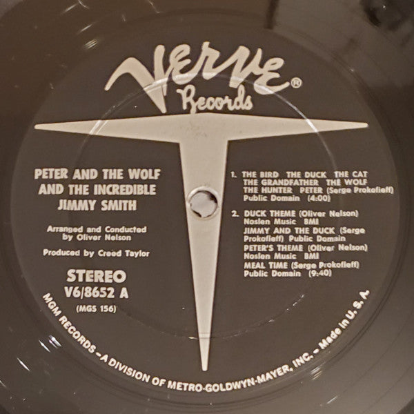 The Incredible Jimmy Smith* : Peter & The Wolf (LP, Album)