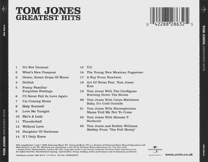 Tom Jones : Greatest Hits (CD, Comp, RE, Son)