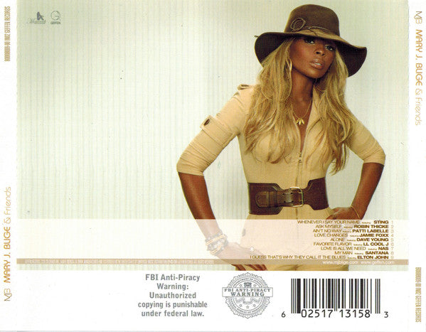 Mary J. Blige : Mary J. Blige & Friends (CD, Comp + DVD-V, NTSC)