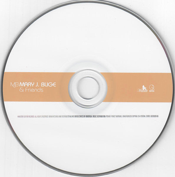 Mary J. Blige : Mary J. Blige & Friends (CD, Comp + DVD-V, NTSC)
