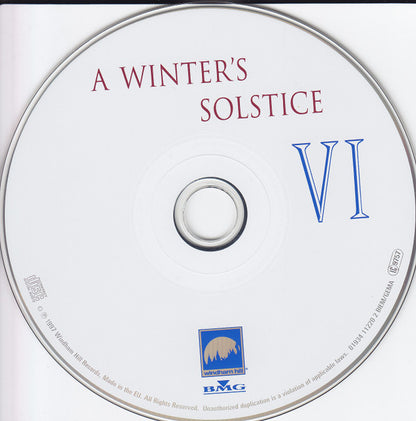 Various : A Winter's Solstice VI (A Windham Hill Sampler) (CD, Smplr)
