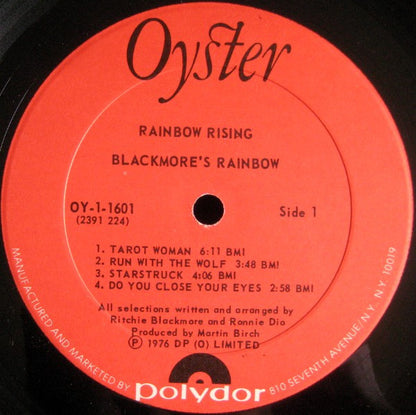 Rainbow : Rising (LP, Album, Gat)