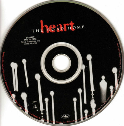 Heart : The Road Home (CD, Album, Club)