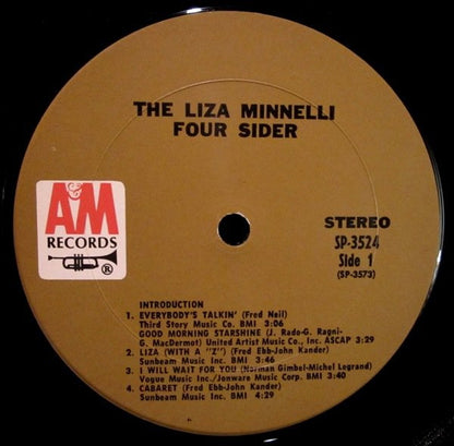 Liza Minnelli : The Liza Minnelli Foursider (2xLP, Comp)