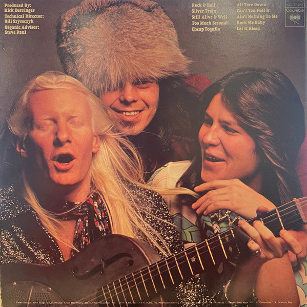 Johnny Winter : Still Alive And Well (LP, Album, Ter)