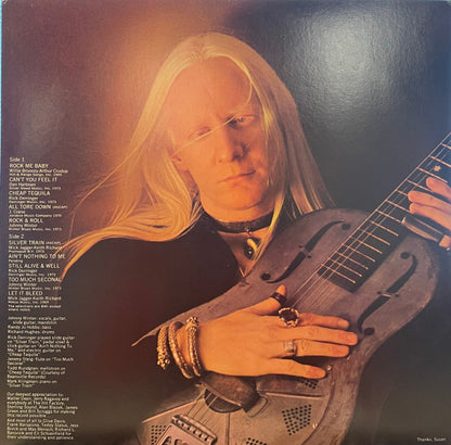 Johnny Winter : Still Alive And Well (LP, Album, Ter)