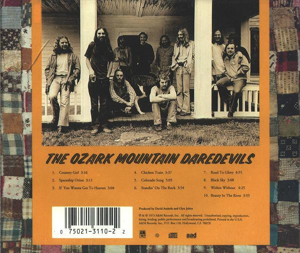 The Ozark Mountain Daredevils : The Ozark Mountain Daredevils (CD, Album)