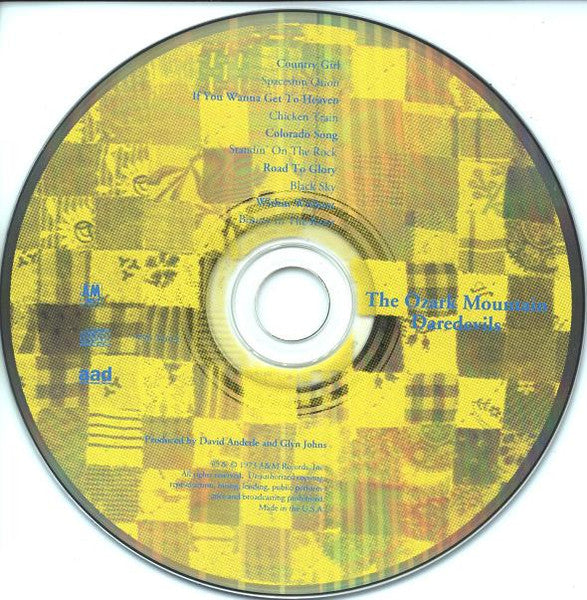 The Ozark Mountain Daredevils : The Ozark Mountain Daredevils (CD, Album)
