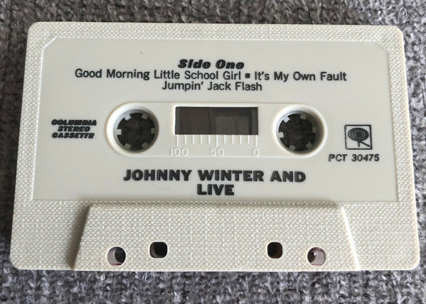 Johnny Winter And : Live Johnny Winter And (Cass, Album, RE)