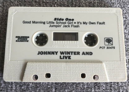 Johnny Winter And : Live Johnny Winter And (Cass, Album, RE)