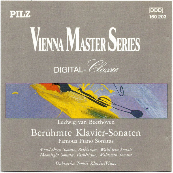 Ludwig van Beethoven : Berühmte Klavier-Sonaten (CD)