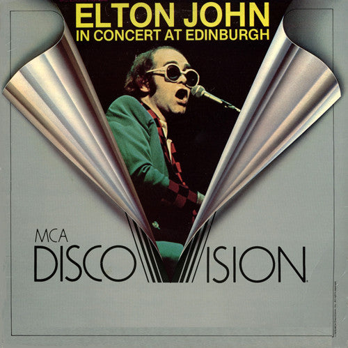 Elton John : In Concert At Edinburgh (Laserdisc, 12", Mono, NTSC, CAV)