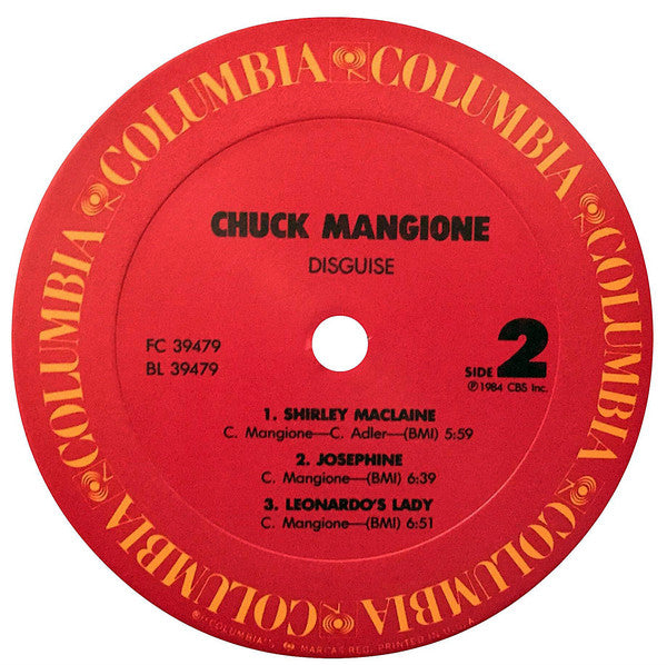 Chuck Mangione : Disguise (LP, Album, Pit)