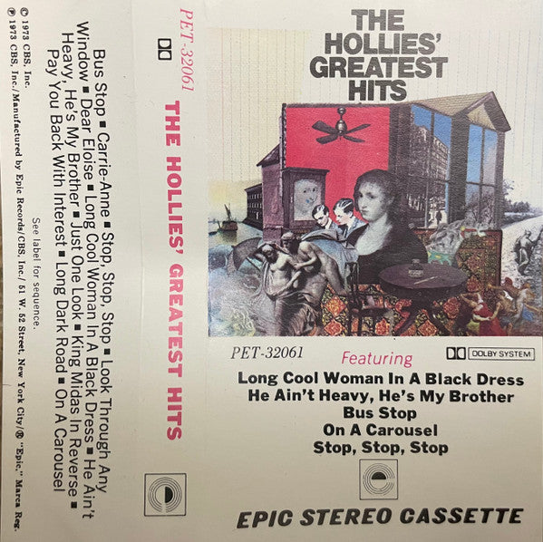 The Hollies : The Hollies' Greatest Hits (Cass, Comp)