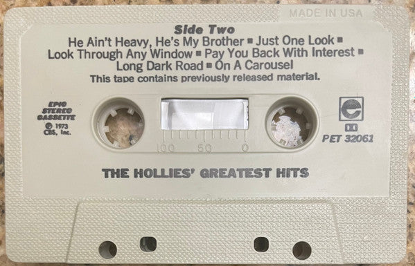 The Hollies : The Hollies' Greatest Hits (Cass, Comp)