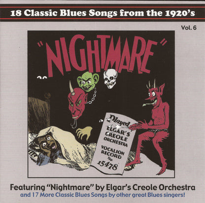 Various : 18 Classic Blues Songs From The 1920's: Vol. 6 (CD, Comp, RM)