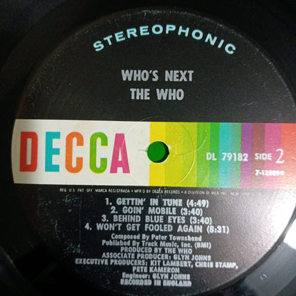 The Who : Who's Next (LP, Album)