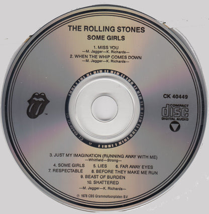 The Rolling Stones : Some Girls (CD, Album, RE, Pit)